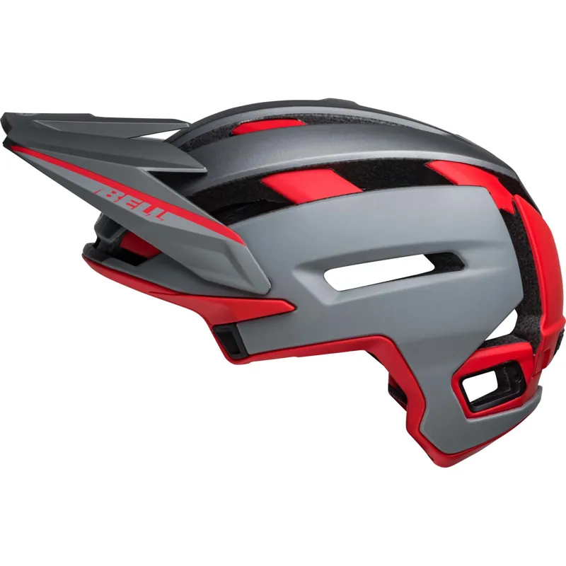 Bell Super Air R Mips Full Face Mountain Bike Helmet Grey/Red-4